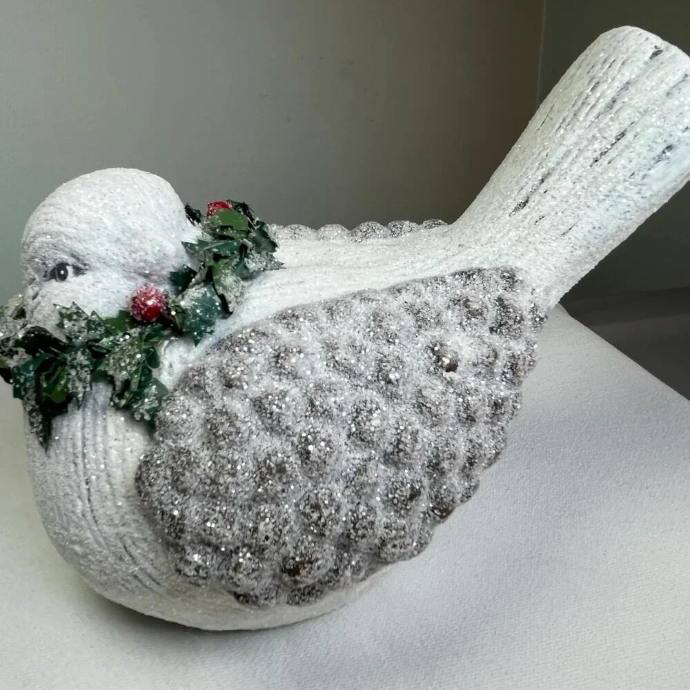 Decorative Holiday Dove Subtle Holiday Flare Sweet Peaceful Touches Cottage Lage